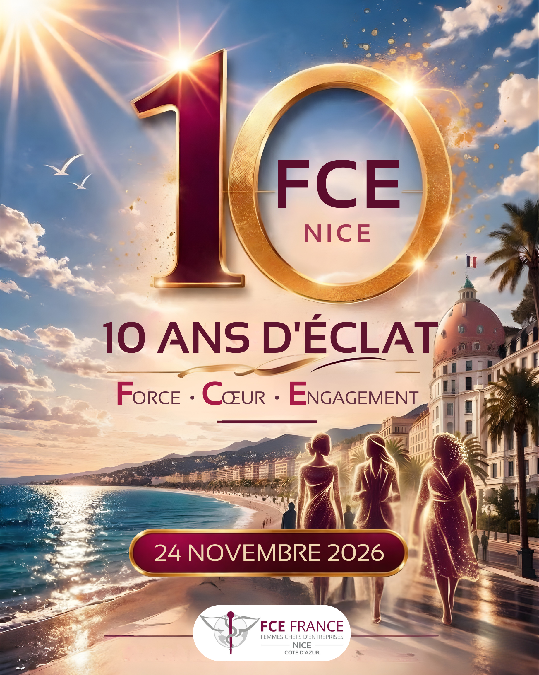 FCE Nice 10 Ans d'Éclat — 24 Novembre 2026